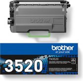 Brother - TN-3520 - Toner zwart (Origineel, doos beschadigd, cartridge in seal en onbeschadigd,100% Garantie)