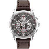 Ferrari herenhorloges quartz analoog One Size Zilver 32019110