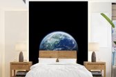 Behang - Fotobehang De aarde verduisterd - Breedte 190 cm x hoogte 260 cm