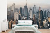 Behang - Fotobehang New York - Skyline - Amerika - Breedte 390 cm x hoogte 260 cm