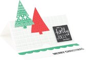 Snijmal - Embossing - Kaisercraft decorative die CC tree - Kerstboom