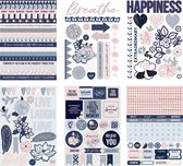 Kaisercraft • sticker books 148x210mm 2x6 breathe