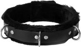Leren Gevoerde Halsband - BDSM - Bondage - BDSM - Bondage