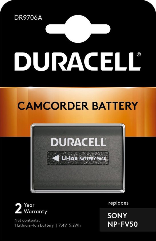 Duracell camera accu voor Sony (NP-FV50) | bol.com