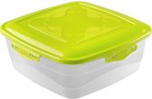 Hega lunchbox London 2,8 liter 24 x 9,5 cm groen