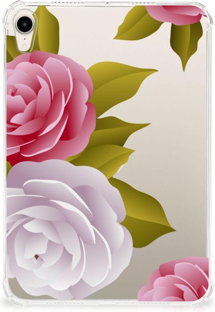Apple iPad mini 6 (2021) Siliconen Hoesje Roses
