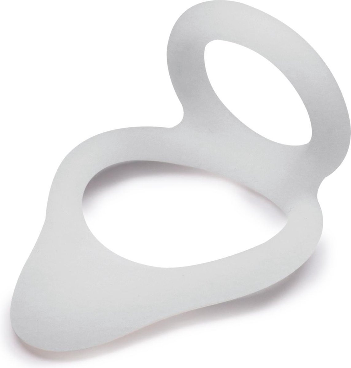 Goedkoopste Zachte Cockring met Ballstretcher Siliconen – Ball Stretcher Perineum Stimulator Cockring – Zijdezacht - One Size