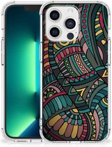 Telefoonhoesje Geschikt voor iPhone13 Pro Max Telefoon Hoesje met transparante rand Aztec