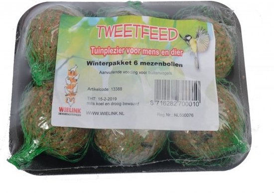 Foto: Tweetfeed winterpakket 6 mezenbollen