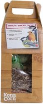 KonaCorn Buitenvogel TREAT box mezenbollen - zonnenbloempitten - doppinda slinger