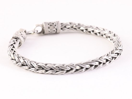 Mooie zilveren dames schakel armband van 19 centimeter | Mostert Juweliers