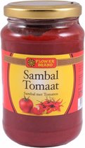 Flower Brand - Sambal Tomaat - per 4x 375g