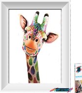 Artstudioclub™  Diamond painting volwassenen 30*40cm  giraffe
