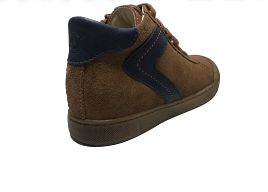 Naturino Leren loopschoenen met wollen voering, cognac, 26 EU