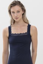 Mey dames Top brede banden kant 45112 Marine Maat 38