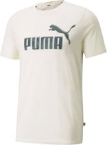 Puma Graphic T-shirt - Mannen - wit - grijs