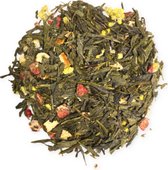 Madame Chai | Madame Amsterdam Pink | Sencha mix | groene thee met fruit | aardbeien en sinaasappel smaak