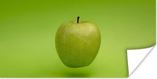 Poster Fruit - Appel - Groen - 120x60 cm