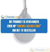 Bijtketting Kauwketting | Druppel | Chewelry | Donkergrijs