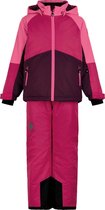 Color Kids Colorblock Ski Set Skipak - Maat 98  - Unisex - roze - paars - zwart