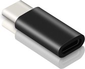 Lightning naar Usb C Adapter - Mini Adapter Lightning to Usb C - Zwart