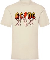 T-shirt Orange ACDC - Off white (S)