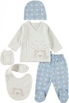 Baby newborn 5-delige kleding set jongens - Beer Babykleding