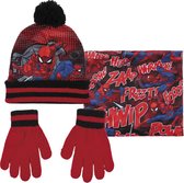 Marvel Winterset Spider-man Junior Polyester Rood One-size