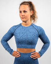 JT Supply – Epic – Naadloze Sporttop lange mouwen – Seamless Sporttop – Longsleeve Crop Top – Sportshirt – Sport BH – Fitness Beha – Fitness BH – Fitness Top – Yoga Crop Top – Yoga