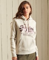 Superdry Dames Trui Ton-sur-ton Vintage Logo hoodie