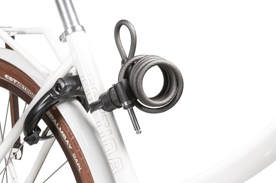 AXA UPI 150/10 - Insteekkabel - Kabelslot - Combineren met Ringslot - 150 cm lang - diameter 10 mm - Zwart van AXA — afbeelding 5