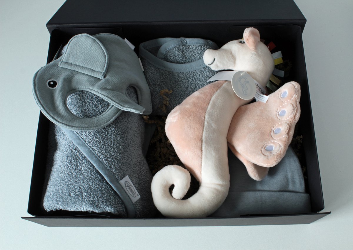 Goedkoopste Giftbox Lovely Seahorse - kraamcadeau - cadeau geboorte - cadeau babyshower