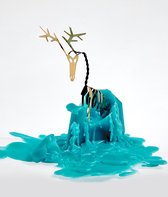 PyroPet Dyri Teal (Geur) - Reindeer Candle - Spar Naalden