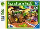 Ravensburger puzzel John Deere big wheels - legpuzzel - 100 stukjes