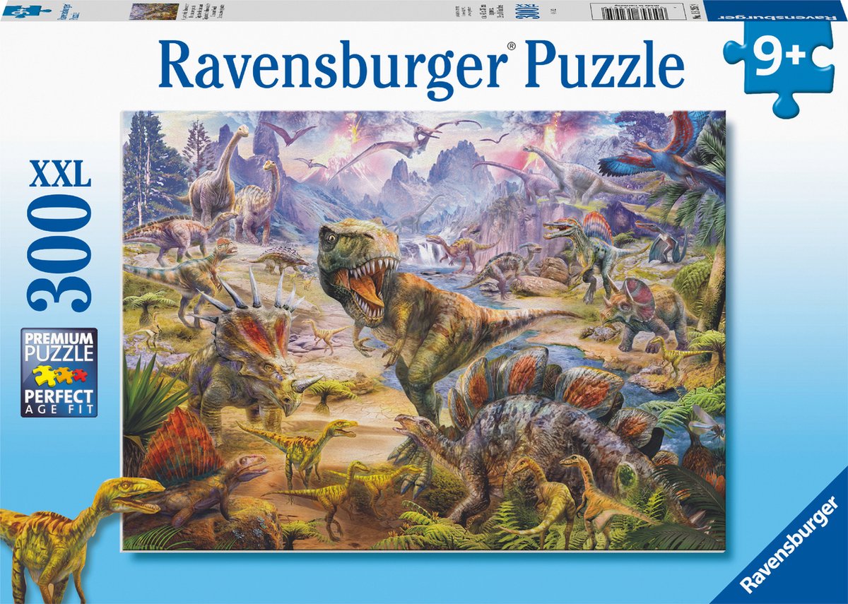 Ravensburger Kinderpuzzel 300 stukjes Gigantische dinosauriërs