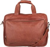 Cowboysbag - Laptoptassen - Laptopbag hush 15.6 inch - Cognac