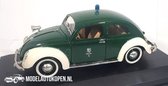 Volkswagen Politie 1951 (Groen/wit) (22cm) 1:18 Maisto + Luxe Showcase - Modelauto - Schaalmodel - Model auto - Miniatuurautos - Miniatuur auto