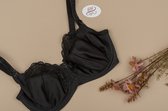 Misstyle - Beha - Softcup met beugels  - Zwart - Maat  80G