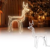 Kerstverlichting - Slangverlichting Rendier - 90cm - Tuindecoratie - kerst