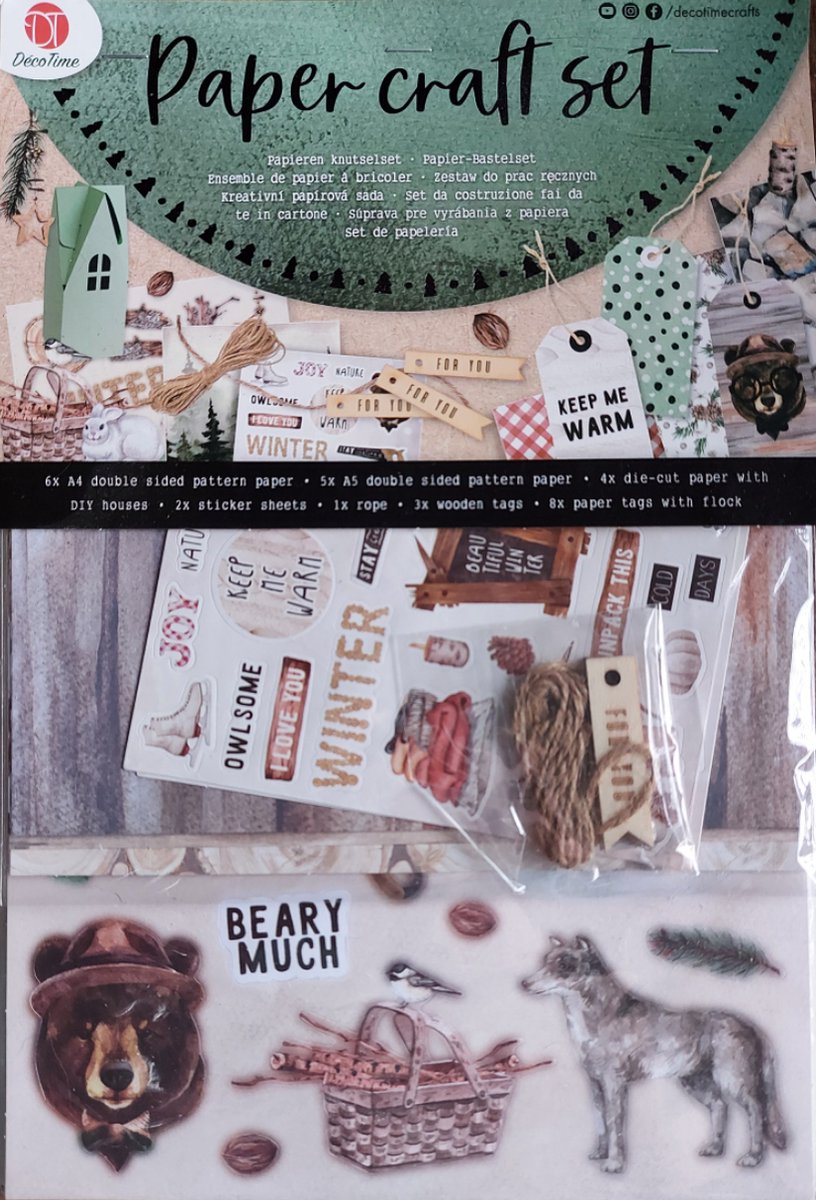 Decotime Paper craft set Papieren knutselset