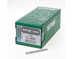 Spax-RA Kozijnschroeven torx platverzonken kop T30 7.5 x 80mm