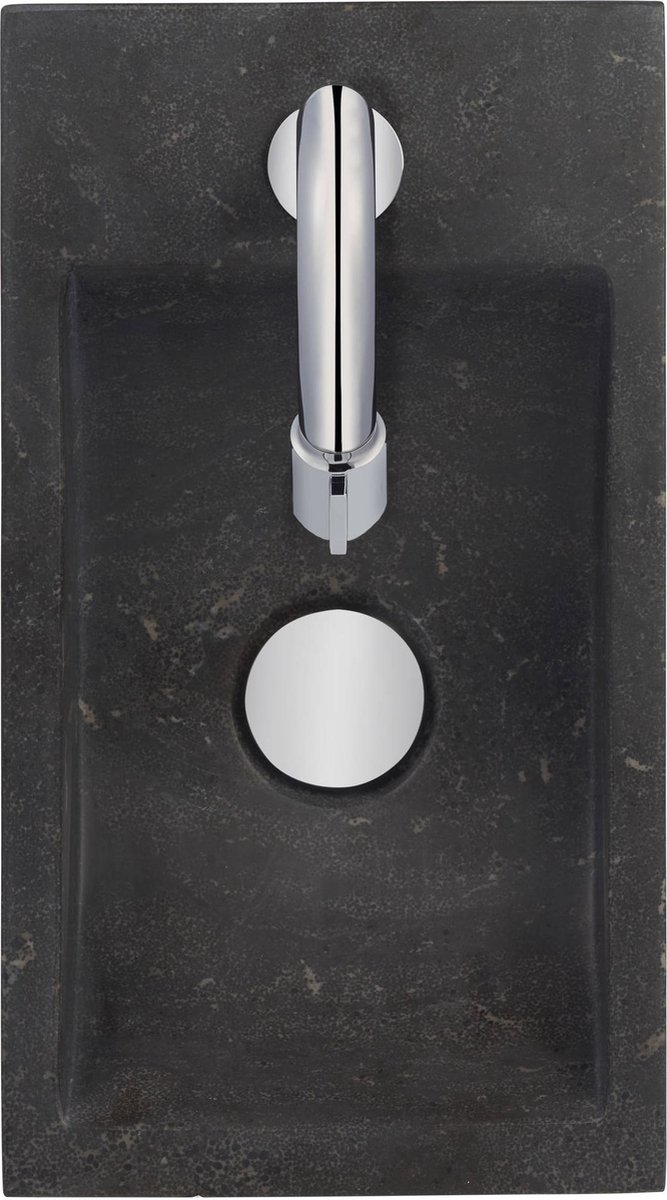 Fortifura Calvi Fonteinkraan - inbouw - uitloop 19.5cm - inkortbaar - PVD - Geborsteld Messing PVD (Goud) - SW1108830