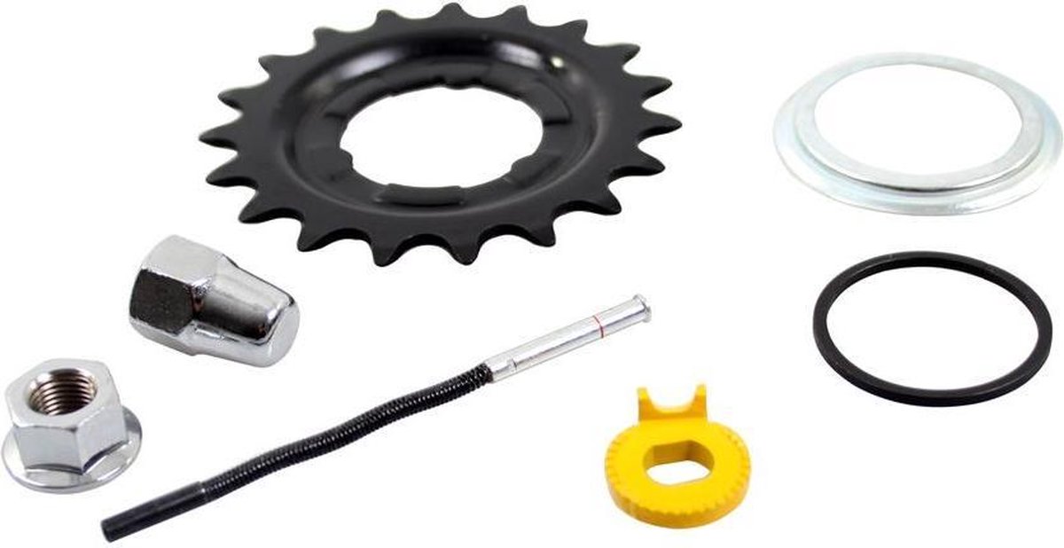 Roue Arrière 28 Pouces Roland Nexus 7 - Frein à Rétropédalage - Jante Acier Inoxydable Argent - Réf ZAC2000