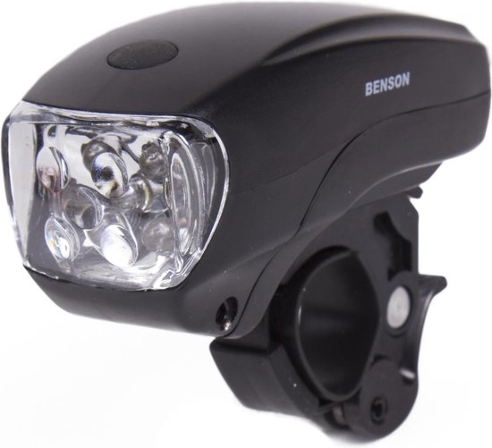 Benson Fietskoplamp - LED - op batterij - voorlicht - fietslamp — afbeelding 5