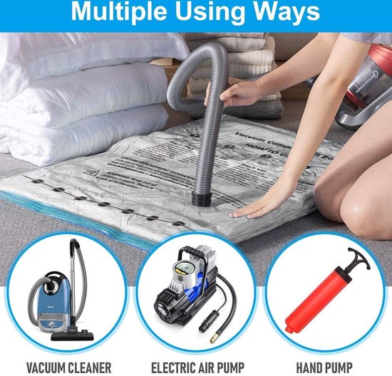 BoxLegend Sacs Sacs sous vide 15 pièces Sacs de rangement Voyages