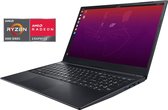 Ubuntu 15,6" AMD Ryzen Laptop (US QWERTY layout)