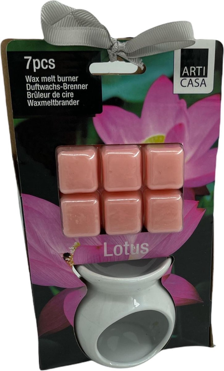 K Pleasure - Geurkaarsen - Wax Melts - Kaarsen met Blokjes geur - Geurblokjes voor kaarsen – Geurverstuiver - Lotus