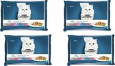 Gourmet Perle Pouch Multipack 4x85 g - Kattenvoer - 4 x Vismix&Vis