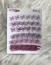 Mimi Mira Creations Functional Planner Stickers Bow 13