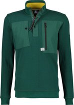 Lerros Half-Zip Trui Structuur Deep Forest (2184433 - 656)